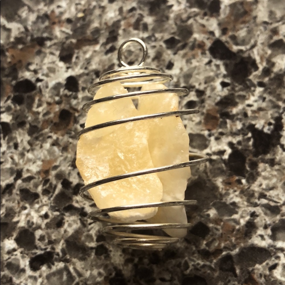 Tangerine Quarts Crystals. Can be sold separately.